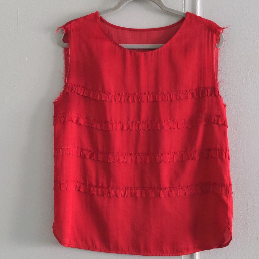 3.1 Phillip Lim Ruffle Top - Picture 3 of 8